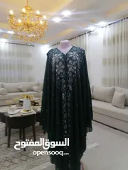  7 عباية ستاتي موديل فراشة قماشة شيفون وشك بأفضل سعر