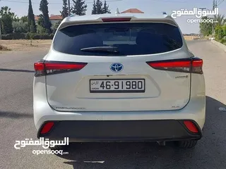  28 تويوتا هايلاندر 2021 فحص 2 جيد فل الفل بفتحه لون ابيض لؤلؤي بسعر مغري قابل للبدل