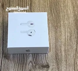  3 AirPods 4 جديد اصلي مع AppleCareplus noise cancellation سعر مرتب