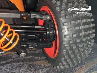  14 سياره RC 4x4 ماركه كاسيموتو kasemoto جديده  cacapibality 6S lipo battery مع قطع غيار كامله