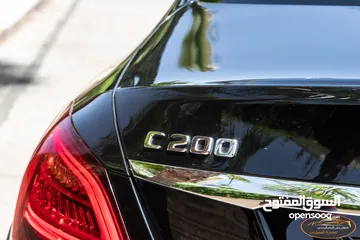  7 Mercedes C200 2019  Mild hybrid Amg kit Night Package   السيارة وارد المانيا و بحالة ممتازة جدا