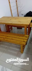  5 طاولة سفرة خشب