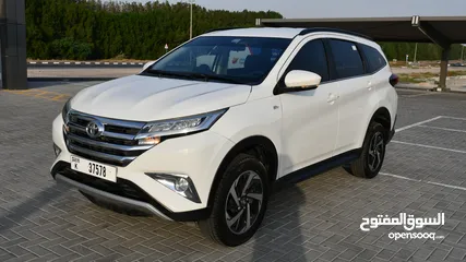  4 Toyota - Rush -2020 - White - SUV  7 Seater - Eng 1.5L