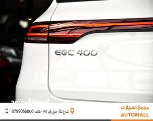  16 مرسيدس بنز EQC الكهربائية بالكامل 2021 Mercedes Benz EQC 400 4MATIC AMG KIT
