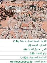  8 نصف دونم مفروز وثلاث دونمات مشترك بمنطقة جاوا