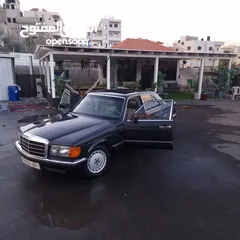  2 مرسيدس se300 موديل 1990 منفوضة بالكامل