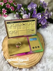  2 لكل تاجر ذهب أو إكسسوارات... الحل المثالي بين إيديك ميزان إلكتروني دقيق PB07 	دقة وزن تصل لـ 0.01غ