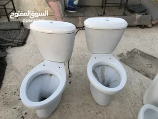 1 فرنجي عدد 2 +مغسلة مستعمل نظيفات دون كسر مثل ما أنت شايف بالصور