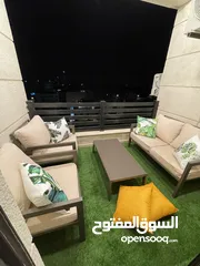  15 شقة طابق ثالث سوبر ديلوكس للبيع في عرقوب خلدا طابق اخير 115 متر بناء جديد، مفروش او غير مفروش