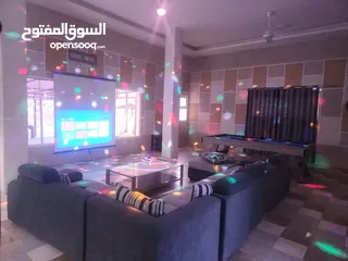  5 شاليه *قفل* للايجار العامرات مدينة النهضة المربع18