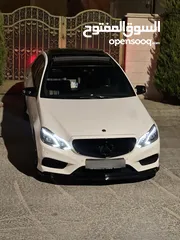  12 Mercedes E200 Avantgarde  AMG Kit original Sport package  2016 Full options  وارد شركة غرغور