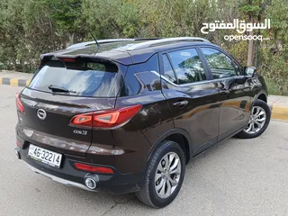  8 GAC GS3 جاك  موديل 2022 فحص كامل7 جيد ماشية ك 6  الف كيلو غرفة لون بني بحالة الوكالة محرك 1500 cc تي