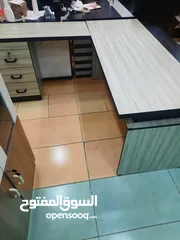  5 طقم مكتب مدير كامل مع كراسي عدد3 شامل التوصيل والتركيب عمان فقط