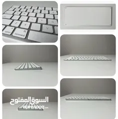  3 كيبورت عربي +انجليزي Apple Wireless Magic Keyboard 2 A1644 Used Perfect Working Order