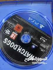  2 CD ps4 Watch dogs playstation 4 -  سي دي بلايتيشن 4 ووتش دوجز
