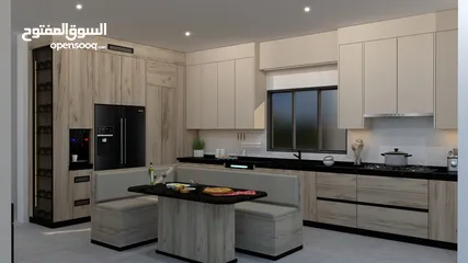  12 مطابخ مودرن لامنيت ايطالي كاش او اقساط بسعر الكاش
