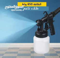  6 جهاز الرش مع مضخه الهواء المتكامله  للدهانات المائيه و البتروليه طلاء و دهان جميع الأسطح