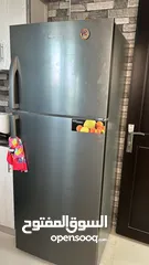  1 Excellent condition Refrigerator, Metallic grey
