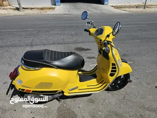  19 فيسبا GTS SUPER 2018 300cc  كفاله سنه بسعر مغري