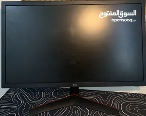  1 شاشة LG , 144hz مع كروتونها