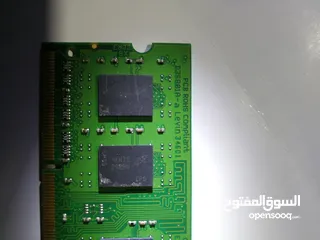  11 حبيتين رام لابتوب Ram DDR3 1600MHz للبيع (2GB+2GB)