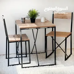  1 طاولة كع كرسيين