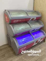  1 ثلاجة فريزر 3 طوابق