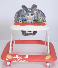  2 تم تجديد الكمية من مشاية أطفال مميزة بألعاب تفاعلية