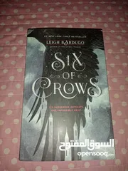  1 كتاب ست غربان six of Crows باللغة الانكليزية