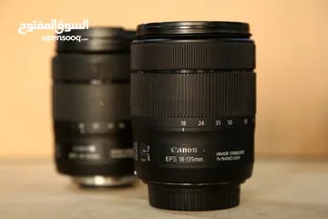  4 متوفر كاميرات وعدسات   كانون 80d  750d  1200d 4000d