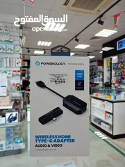  1 Powerology Wireless HDMI Type C Adapter Audio Video