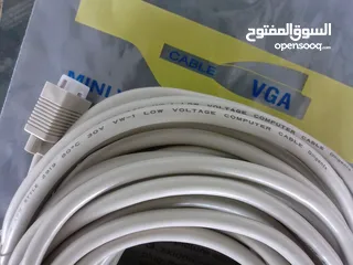  1 كيبل داتا VGA Cable 3m High Quality