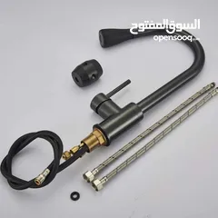  2 حنفية مجلى سحاب بقاعدة نحاس قوية – ديكور وجودة في آن واحد! 3 ألوان عصرية، سهل التركيب، ومتانة تدوم –