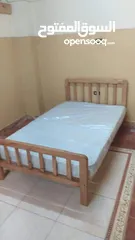  4 سراير خشب زان احمر بالملل البياض Furniture oh