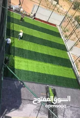  7 عشب صناعي واكسسوارات الملاعب