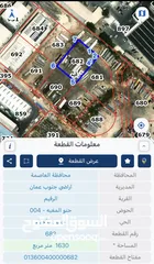  1 أراضي صناعيه للبيع عدد (6 قطع ) بمساحات مختلفه / من المالك مباشره .. أراضي جنوب عمان / الرقيم ....