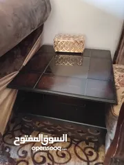  8 طقم كنب خشب زان مصري 9 مقاعد تفصيل بحاله ممتازه للبيع  + طقم طاولات عدد 3 +سجاده 5×5  + برادي عدد 2