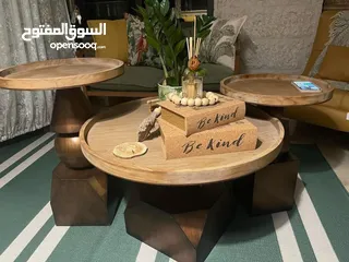  25 طربيزات بتشكيلة وخامة مميزة