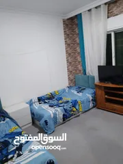  7 شقة أرضية للبيع