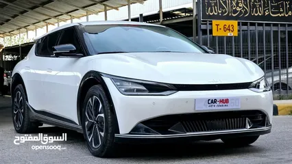 5 2022 كيا ايفي 6 وارد كوري فل كامل ما عدا بانوراما مميزة جدا دفع رباعي بطارية كبيرة