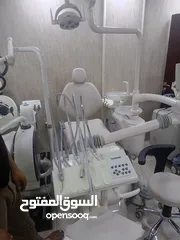  10 كرسي اسنان صيني الحجم الكبير نوع suntem مجدد بالكامل مكفول ست اشهر شامل الإضافات