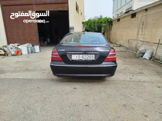  4 مرسيدس e200 2006 افنجارد