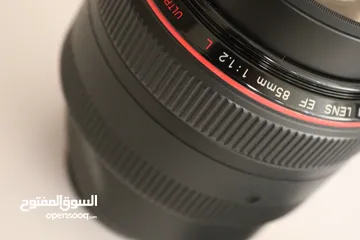  5 canon 85mm f1. 2