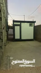  9 كرفان لون ابيض للسكن الخارجي ( متنقل )