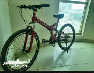  2 دراجه هوائيه سبورت احمر