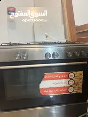  3 غاز مع فرن استعمال سنة ونصف