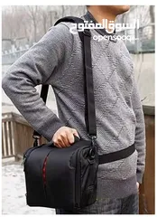  2 حقيبة كاميرا مقاومة للماء والصدمات DSLR Camera Bag