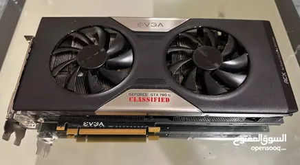  1 EVGA NVIDIA Geforce GTX 780 TI