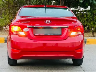  5 هيونداي اكسنت موديل 2017 لون خمري