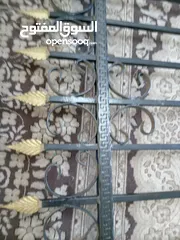  11 باب حمايه خارجي للمنزل تفصيل بحالة ممتازة جدا حديد صب ثقيل